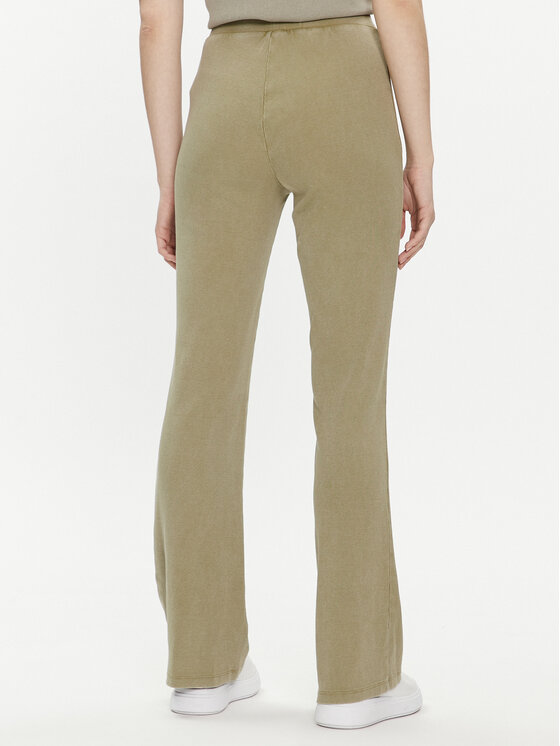 Calvin Klein Jeans Calvin Klein Jeans Teplákové kalhoty J20J223126 Zelená Regular Fit