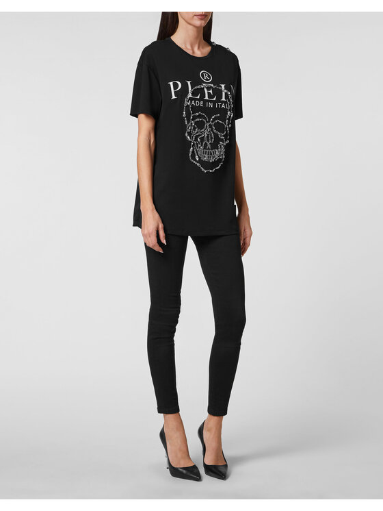 PHILIPP PLEIN PHILIPP PLEIN T-Shirt 13631 Černá