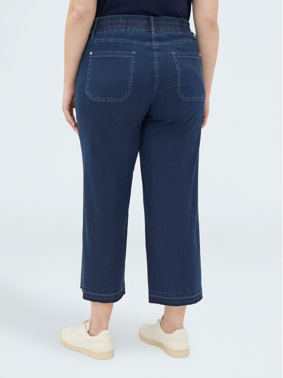 Fiorella Rubino Fiorella Rubino Jeansy P490T005242N024 Niebieski Cropp Fit