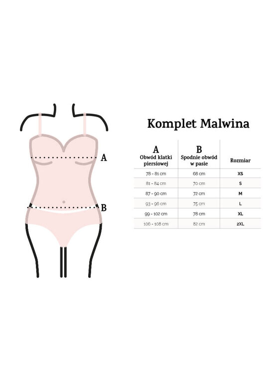 DKaren Lingerie DKaren Lingerie Komplet bielizny Malwina Szary Classic Fit