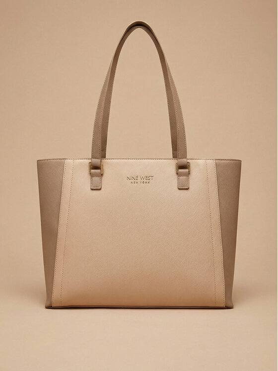Nine West Nine West Дамска чанта CEO-Midtown Maven-LX9844 Бежов