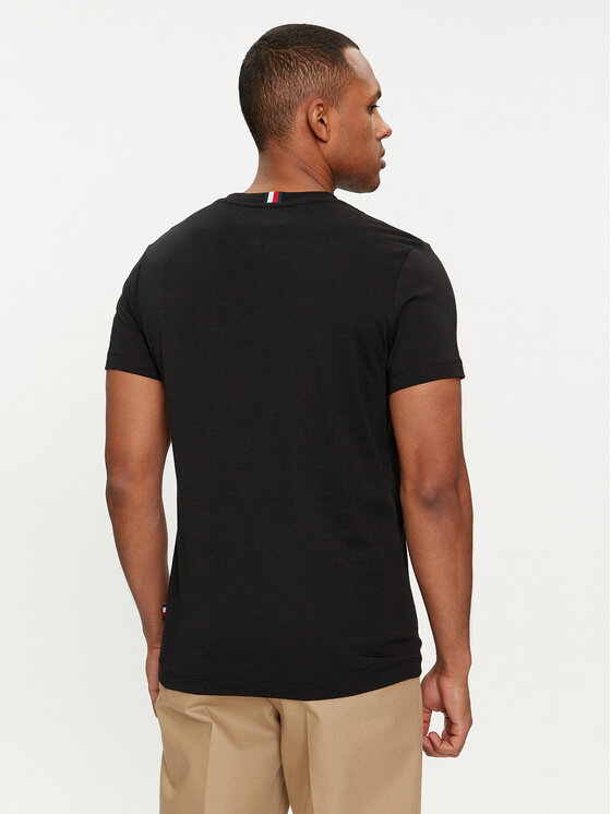 Tommy Hilfiger Tommy Hilfiger T-särk Global Stripe MW0MW34388 Must Regular Fit