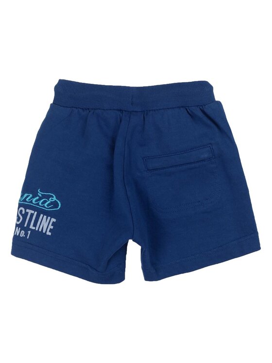 Kanz Kanz Szorty materiałowe 1434456-3690 Niebieski Basic Fit