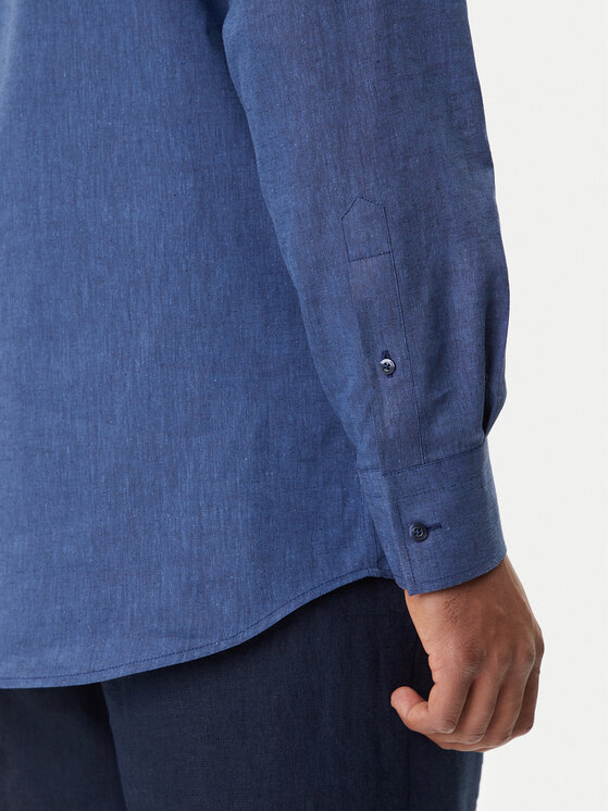 KARL LAGERFELD KARL LAGERFELD Camicia 605035 552627 Blu scuro Regular Fit
