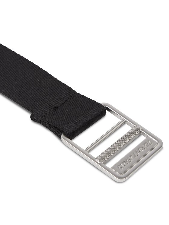 Tommy Jeans Tommy Jeans Ζώνη Ανδρική Tjm Webbing 3.5 AM0AM12341 Μαύρο