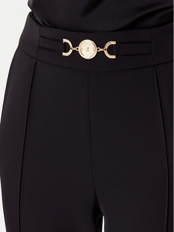 ARTIGLI ARTIGLI Штани з тканини ACPA002996 Чорний Regular Fit