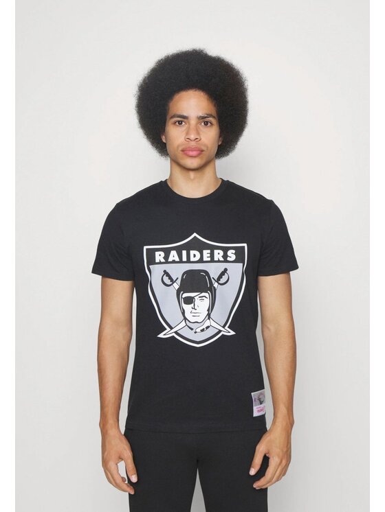 Mitchell & Ness Mitchell & Ness Tričko NFL TEAM LOGO TEE Čierna Regular Fit