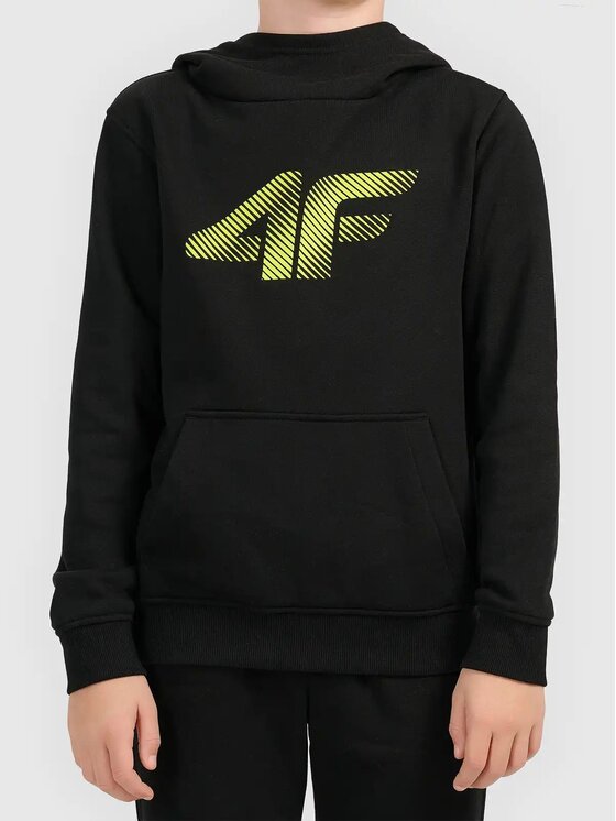 4F 4F Bluza 4FJWMM00TSWSM2761 Czarny Active Fit