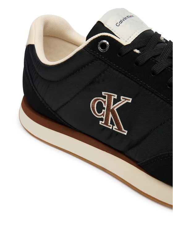 Calvin Klein Jeans Calvin Klein Jeans Αθλητικά Retro Runner Ess Mix Mat YM0YM01361 Μαύρο