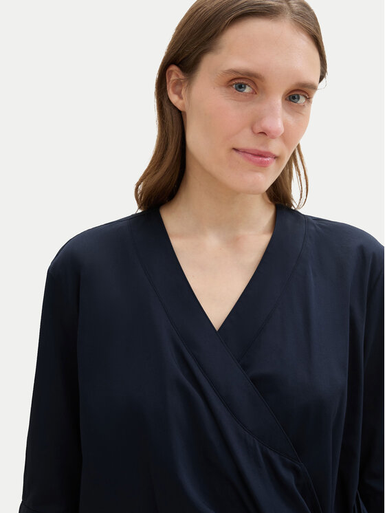 Tom Tailor Tom Tailor Bluse 1043200 Dunkelblau Loose Fit
