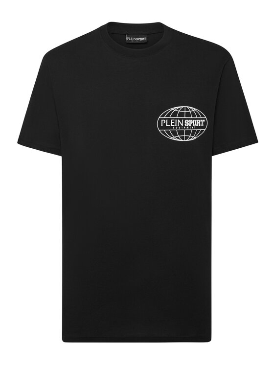 Plein Sport Plein Sport T-Shirt 19555 Czarny Regular Fit