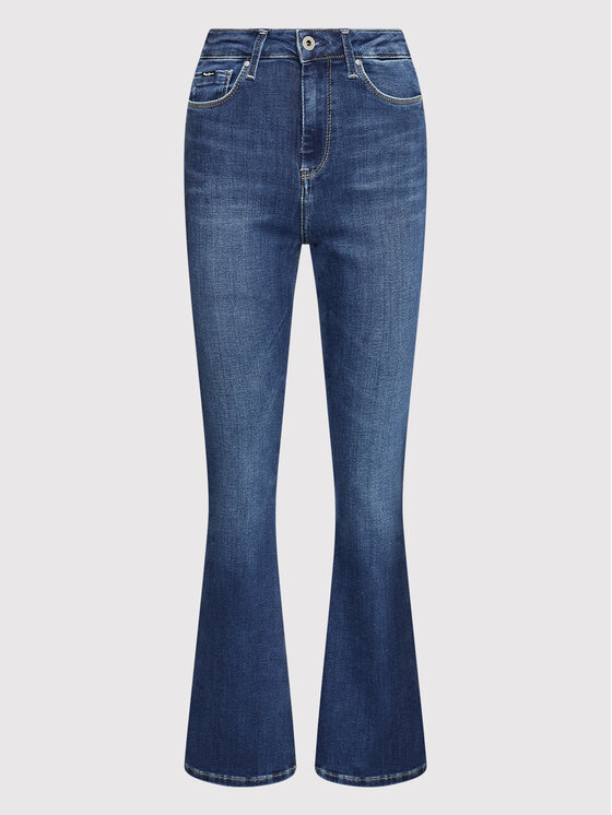 Pepe Jeans Pepe Jeans Džinsai Dion PL204156C Tamsiai mėlyna Flare Fit