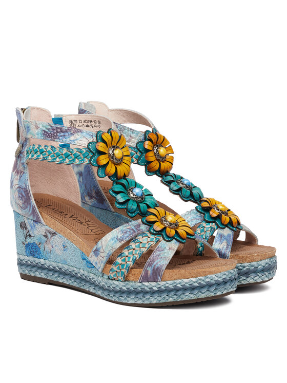 Laura Vita Laura Vita Босоніжки Fayco 72 Голубий