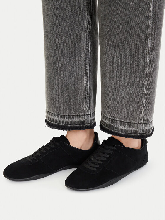 Calvin Klein Calvin Klein Sneakersy Baller Sneaker Laceup HW0HW03263 Czarny