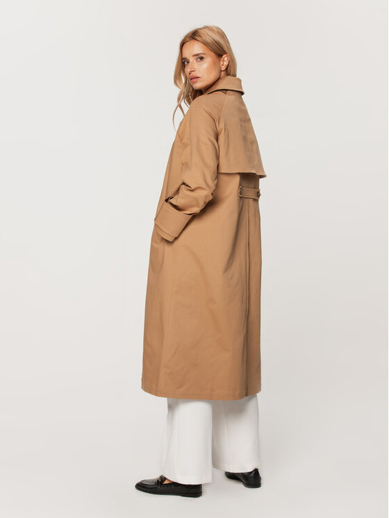 Willsoor Willsoor Trencz 66619 66620 Brązowy Regular Fit