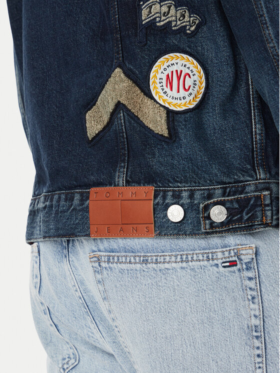 Tommy Jeans Tommy Jeans Jeansjacke Ryan  DM0DM23488 Dunkelblau Regular Fit