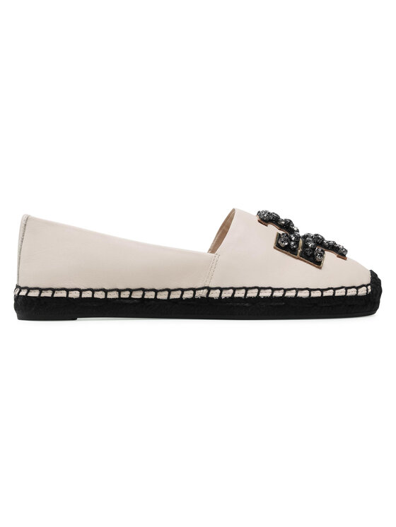 tory burch ines embellished leather espadrilles
