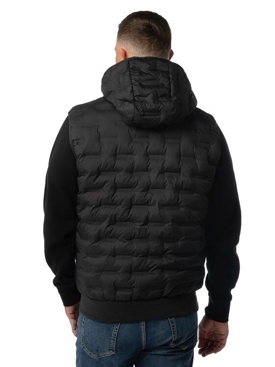 PITBULL PITBULL Bezrękawnik FISK Czarny Regular Fit