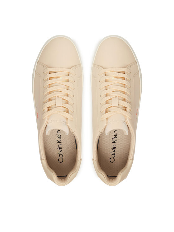 Calvin Klein Calvin Klein Sportcipők Low Pro Cups Lth Ml HW0HW03146 Bézs
