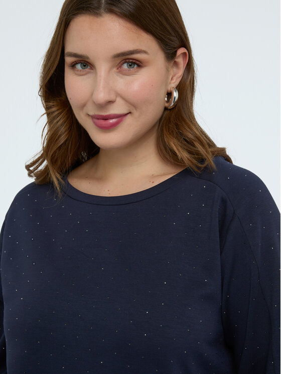 Fiorella Rubino Fiorella Rubino Felpa G860L009009N034 Blu Regular Fit