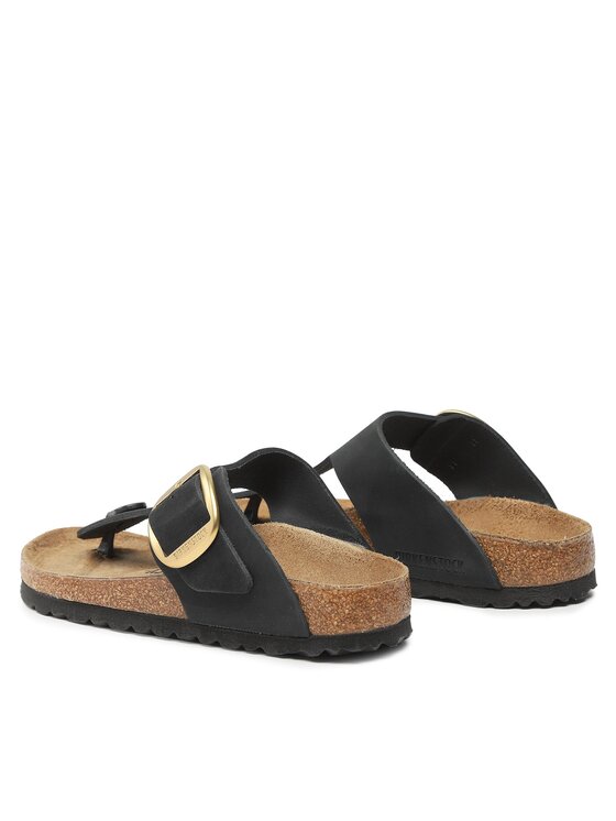 Birkenstock Birkenstock Zehentrenner Gizeh Big Buckle 1024107 Schwarz