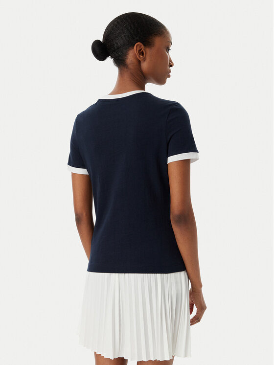 Guess Guess T-shirt V6GI08 K2975 Tamnoplava Regular Fit