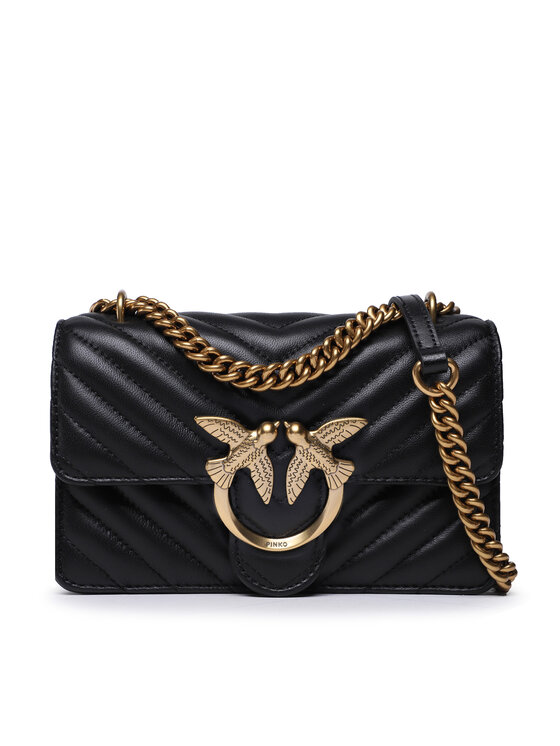 PINKO PINKO Kabelka Love One Mini Dc PE 23 PLTT 100074 A0GK Černá