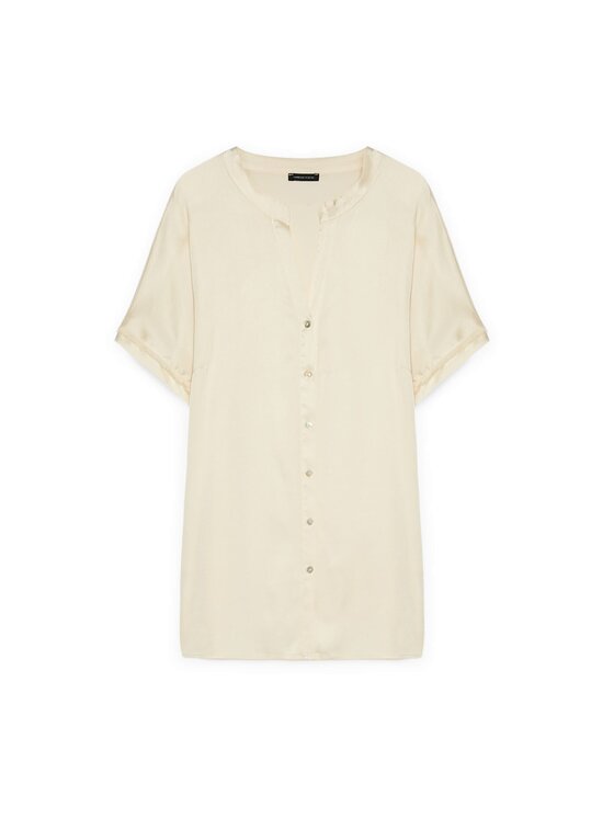 Fiorella Rubino Fiorella Rubino Camicia 5002L000162N021 Écru Regular Fit