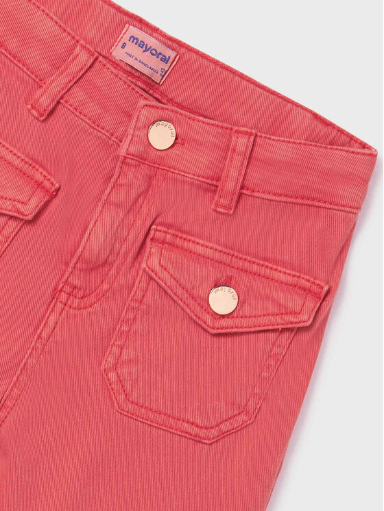 Mayoral Mayoral Pantaloni din material 6579 Coral