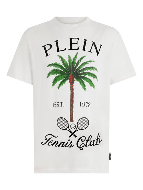 PHILIPP PLEIN PHILIPP PLEIN T-Shirt 30605 Biały Regular Fit
