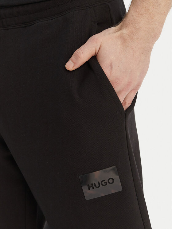 HUGO HUGO Teplákové kalhoty Daylony 50557453 Černá Regular Fit