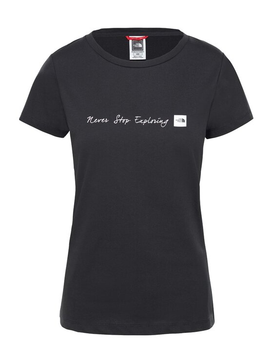 The North Face The North Face T-Shirt NSE Tee Czarny Regular Fit
