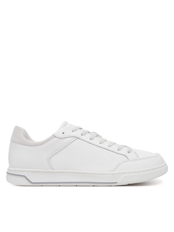 Calvin Klein Calvin Klein Sneakers Low Top Lace Up Lth Mono HM0HM01756 Alb