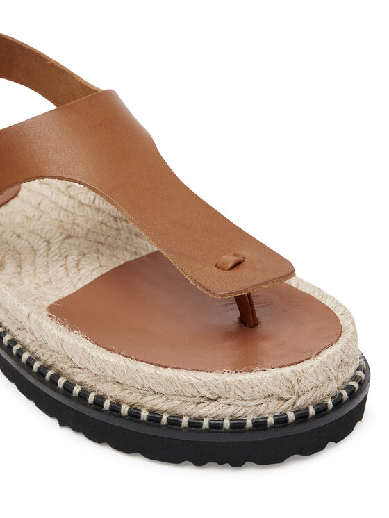 Castañer Castañer Espadryle Tokio/261 025672 Brązowy
