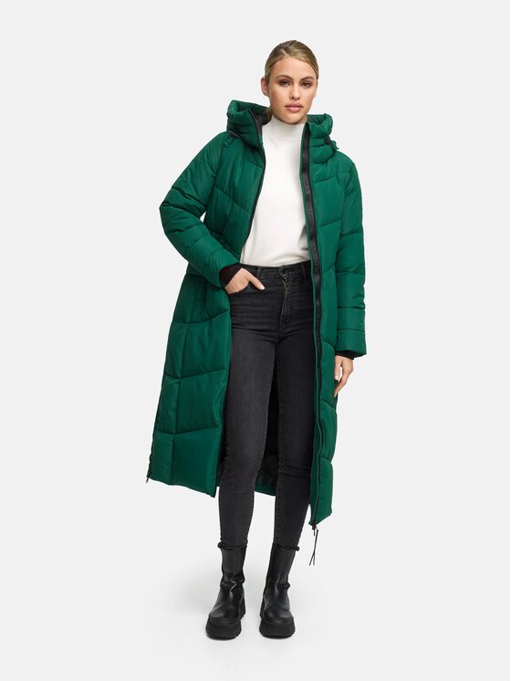 Marikoo Marikoo Kurtka zimowa Firella Zielony Regular Fit