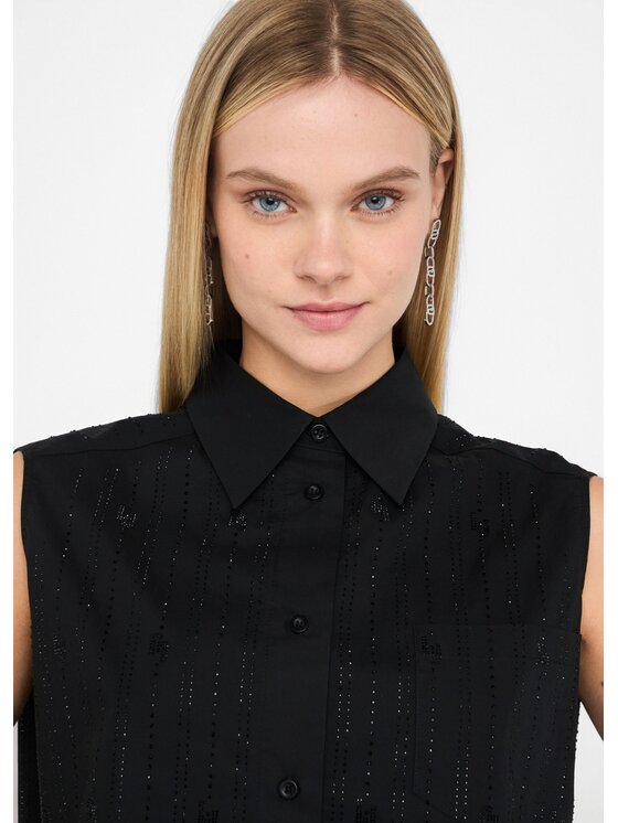 Liu Jo Liu Jo Camicia UF5239T039AM9862 Nero Regular Fit