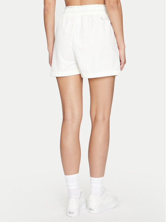 adidas adidas Pantaloni scurți sport City Escape Woven IW5208 Alb Loose Fit