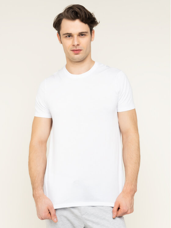 Armani Exchange Armani Exchange T-särk 8NZT74 ZJA5Z 1100 Valge Slim Fit