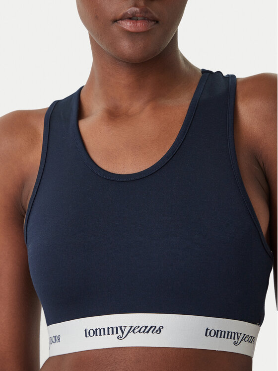 Tommy Jeans Tommy Jeans Krūšturis-tops DW0DW22762 Tumši zils