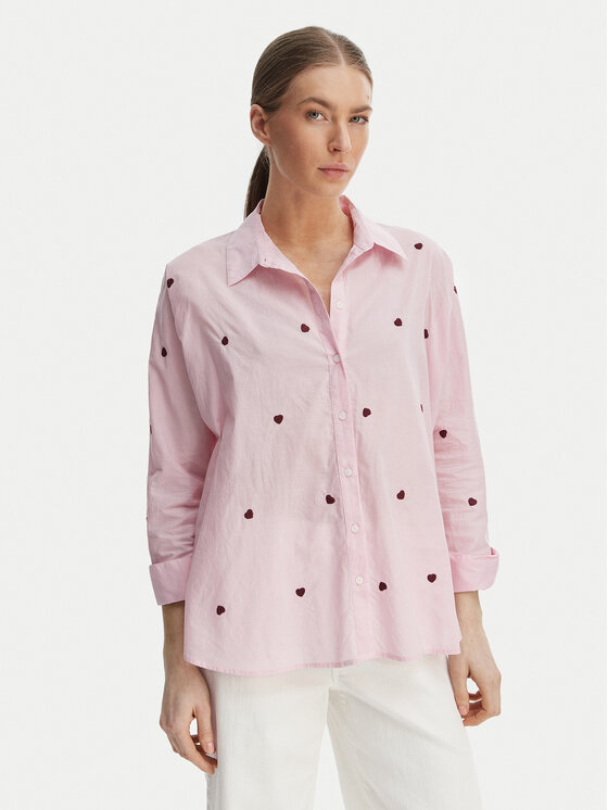 ONLY ONLY Marškiniai 15283743 Rožinė Box Fit