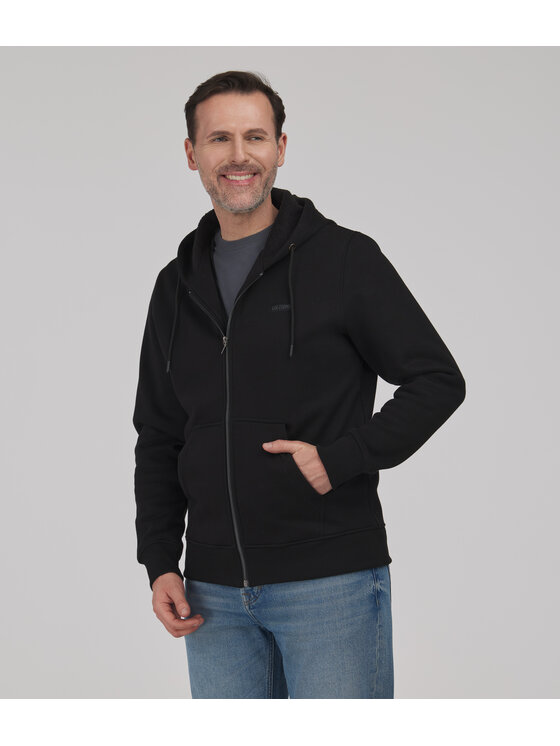 Lee Cooper Lee Cooper Bluza NIL Czarny Regular Fit