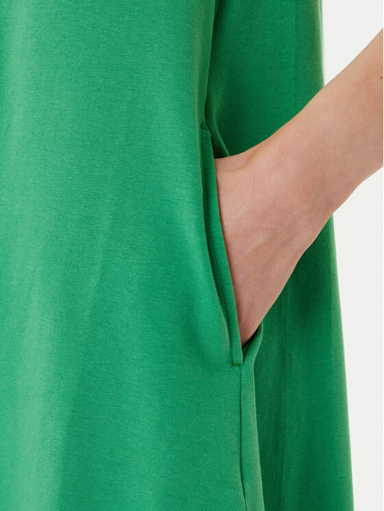United Colors Of Benetton United Colors Of Benetton Ежедневна рокля 3Z1RDV01E Зелен Regular Fit