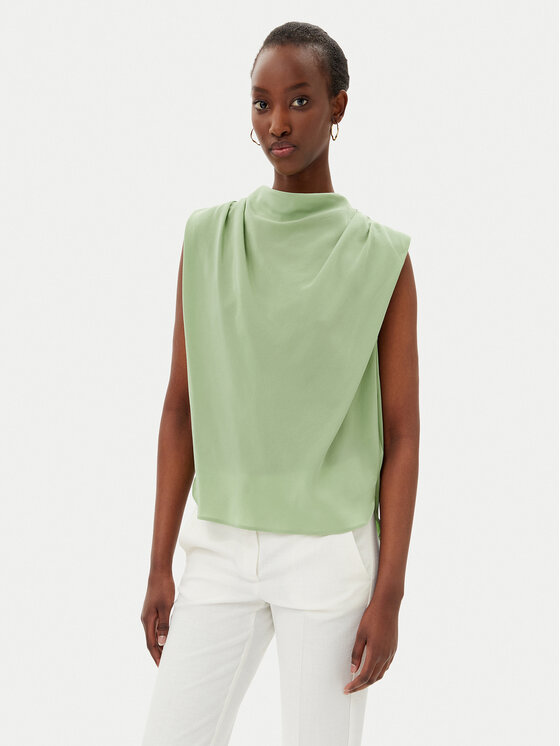 Marella Marella Blúz Dondolo 2513161192200 Zöld Regular Fit