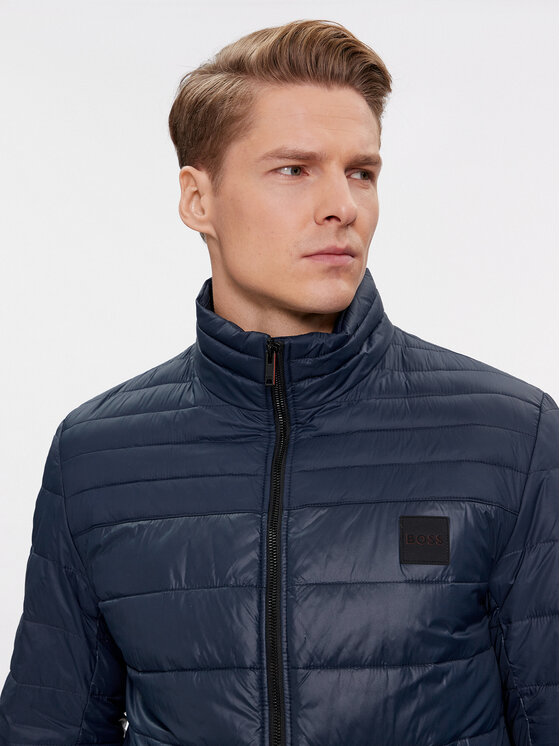BOSS BOSS Giacca di transizione 50496766 Blu scuro Regular Fit