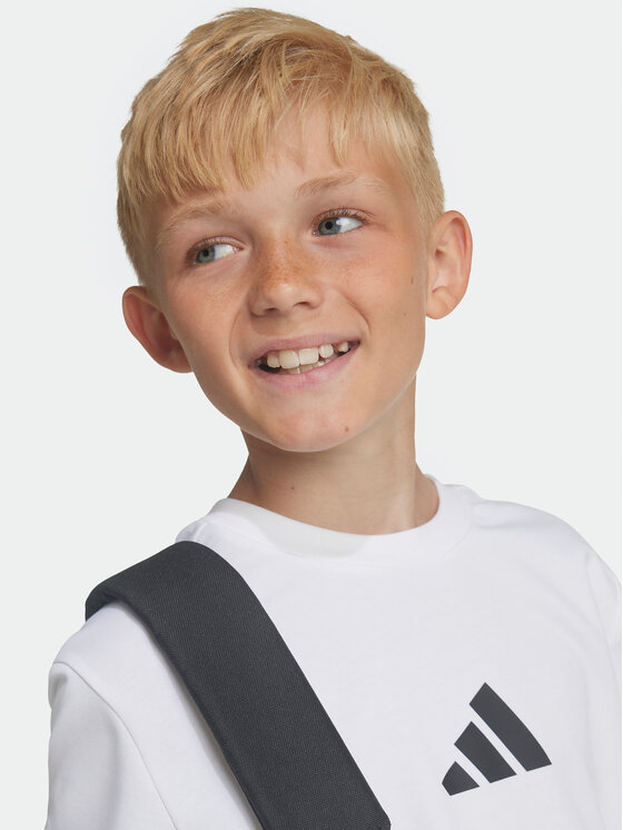 adidas adidas Тишърт Z.N.E. JJ4144 Бял Loose Fit