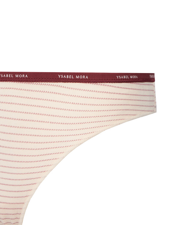 Ysabel Mora Ysabel Mora Stringu komplekts 19007 Bordo