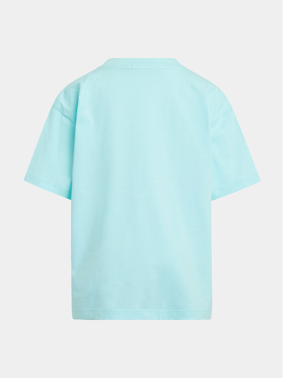 Calvin Klein Jeans Calvin Klein Jeans Tričko Mono Mini Badge IU0IU00580 D Modrá Regular Fit