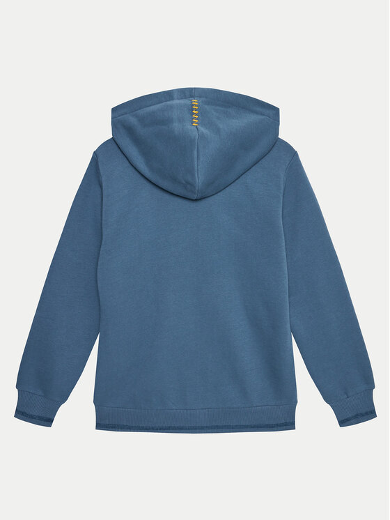 Felpa Con Cappuccio United Colors Of Benetton - Per Bambini E Ragazzi, Zip, Tasca A Toppa