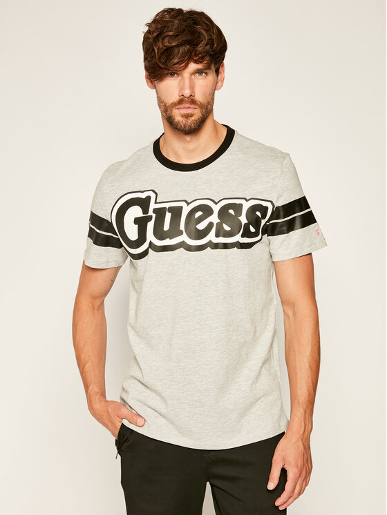 Guess Guess T-särk Bars M0YI44 K8FQ0 Hall Regular Fit