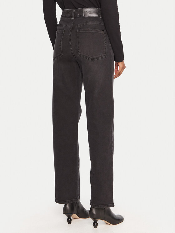 Weekend Max Mara Weekend Max Mara Джинси Cinese 2525186012 Чорний Straight Fit